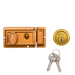 KING Night Latch No.564 PB