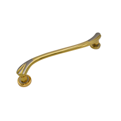IBI PHR Brass Pull Handle VILLA 375MM SG (R)