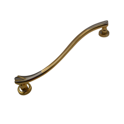 IBI PHR Brass Pull Handle VILLA 450MM SG(L)