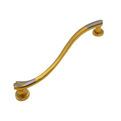 IBI PHR Brass Pull Handle VILLA 450MM SG (L+R)