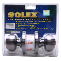 SOLEX Door Lock 9280 AC/BK