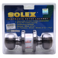 SOLEX Door Lock 9280 AB/BK