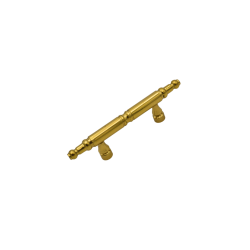 Brass Cabinet Handle 3/8" x 4" HN-237
