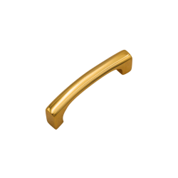 IBI Brass Cabinet Handle ANGELA 4"GP (Plain) W/O Rose
