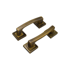 IBI PHR Brass Pull Handle ANGELA No.1 ATQ