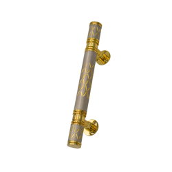 IBI Brass Door Handle 8" LISHA SS1