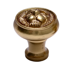 MERCHANT Brass Cabinet Knob 30 mm # SK 14 Lion Face
