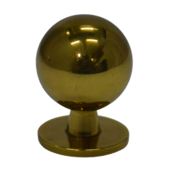 OMP Brass Cabinet Knob 165 20mm PB Italy