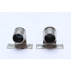 Pipe Bracket Curve 1" Iron