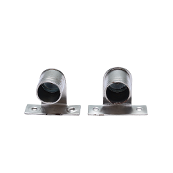Pipe Bracket Curve 1/2" Iron 