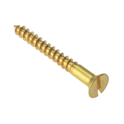 DRAGON Wood Screw Brass 3/4" x 8 (-)
