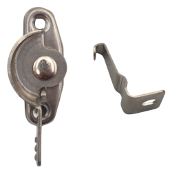 Ear Lock Right SS W/O CLIP