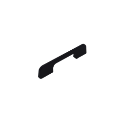 Handle 132-4" Black (CB4)(Thick)