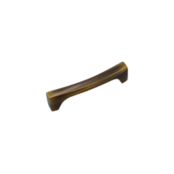IBI Brass Cabinet Handle ANGELA 4"ATQ (Plain) W/O Rose