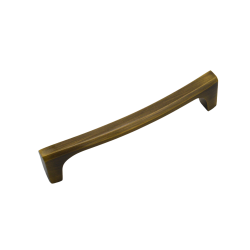 IBI Brass Cabinet Handle ANGELA 6"ATQ (Plain) W/O Rose