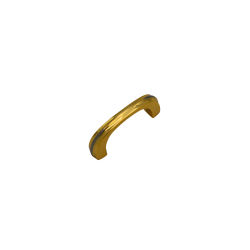 IBI Brass Cabinet Handle 3" SELINA SG W/O Rose
