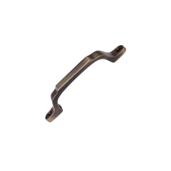 IBI Brass Cabinet Handle 5" JUI ATQ W/O Rose