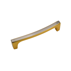 IBI Brass Cabinet Handle ANGELA 6"SG (Plain) W/O Rose