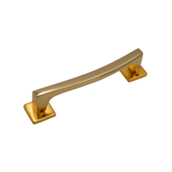 IBI Brass Cabinet Handle ANGELA 6"GP (Plain) With Rose