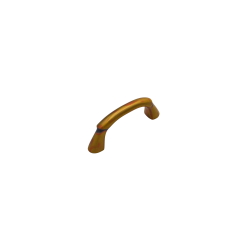 IBI Brass Cabinet Handle SANDRA 3" CBN W/O Rose