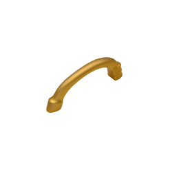 IBI Brass Cabinet Handle 4" GONCA MG W/O Rose
