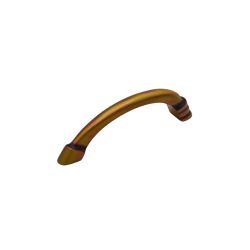 IBI Brass Cabinet Handle 5" GONCA CBN W/O Rose