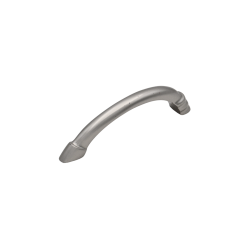 IBI Brass Cabinet Handle 5" GONCA W/O Rose FSS/ STL