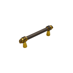 MATEX Brass Cabinet Handle H3 4"AB 