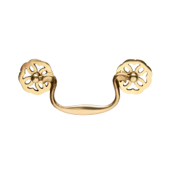 MERCHANT Brass Drawer Handle (Lift) DH- 04 95 mm PB - VICTORIAN