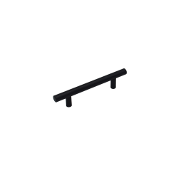 T Shape Handle  FH-101 4" Black ( CB 4)