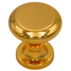 IBI Brass Knob 25MM # 02 GP 