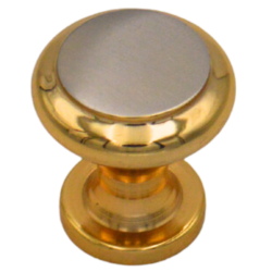 IBI Brass Knob 25MM # 02 SG 