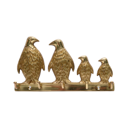 Key Hook Rack Penguins KH 08