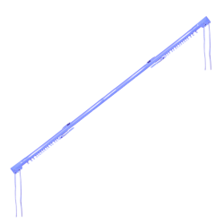 KB Curtain Rail 5M