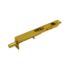 MATEX Brass Flush Bolt 6"x 3/4" PB 