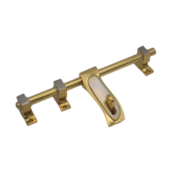 IBI Brass Aldrop 12"x16 MM SG " S " TYPE 