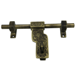 PIONEER Brass Sliding Bolt 8" x 12 mm ATQ NAKSHINE  