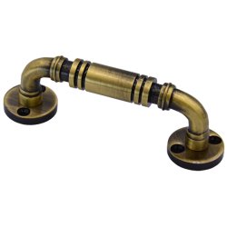 DEVO Brass Door Handle 780-90MM AB 