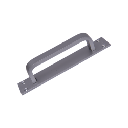 IBI Aluminimun Door Handle 6"D Plate NA 