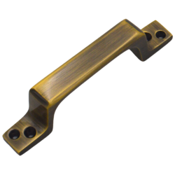 IBI Brass Door Handle 5"DECENT ATQ 