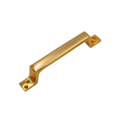 IBI Brass Door Handle 7"DECENT GP 