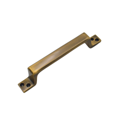 IBI Brass Door Handle 7"DECENT ATQ 