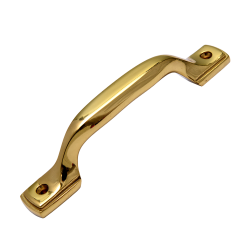 MAX  STAR Brass Door Handle 410-135  mm PB 