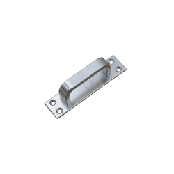 UML Aluminium Door Handle 4"D Plate SA (Thick) 