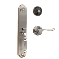 EZSET Entrance Handle Lockset 400-CH/VA-US15-AL CHATEAU EZ 96