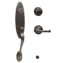SOCIETY Entrance Handle Lockset 1L-841-BD-US15 With Key