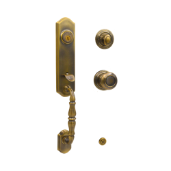 SOCIETY Entrance Handle Lockset 1L-878-BD-US5 With Key