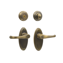SOCIETY Entrance Handle Lockset 796-HL-US5 With Key