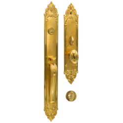 DEVO Brass Entrance Handle set 82B05-A PVD