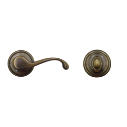 SOCIETY Entrance Handle Lockset 562-HL-IP-US-5 (L) (W/O Key) 
